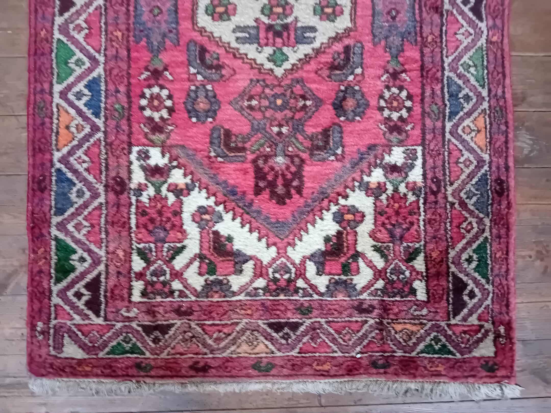 Handmade Persian Hamadan Rug 155x94cm