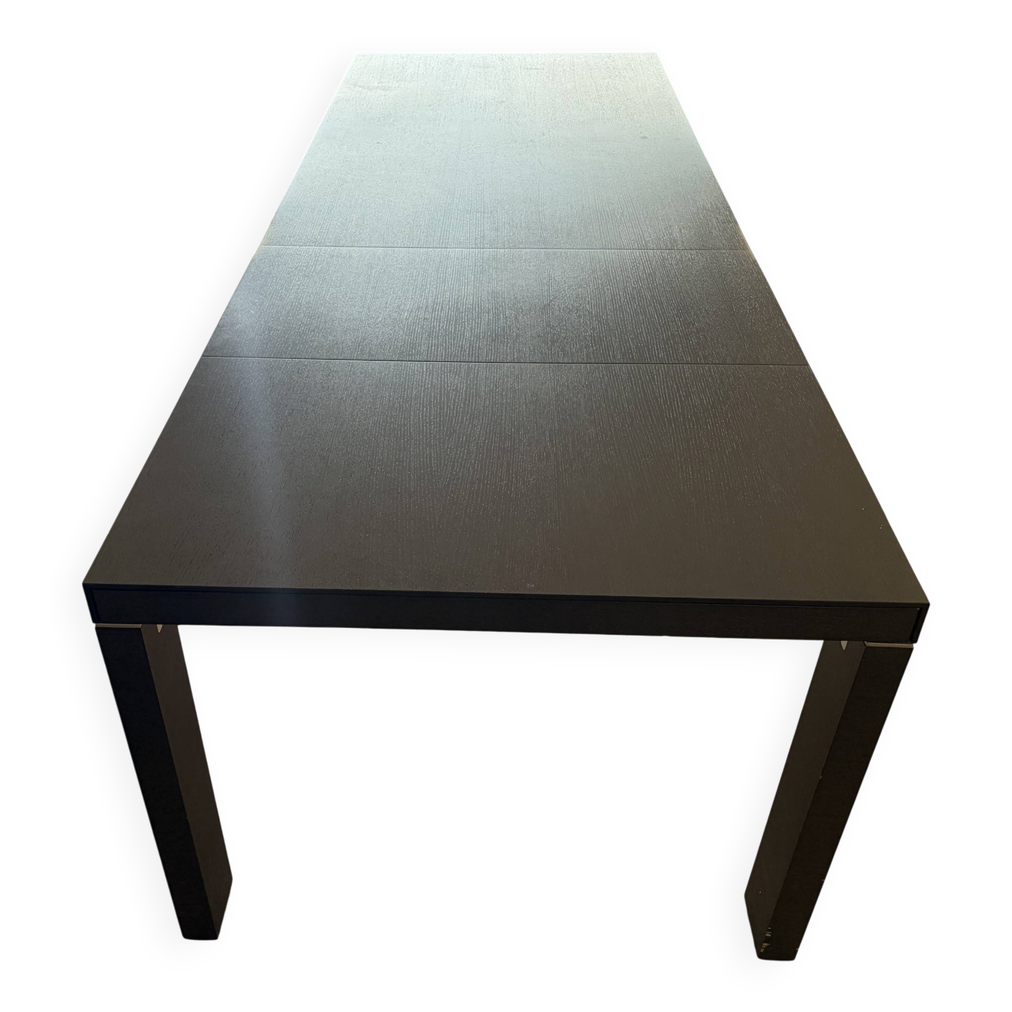 Dark Wenge Dining Table 170(+50+60) x 100 x 75