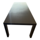 Dark Wenge Dining Table 170(+50+60) x 100 x 75