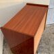 Commode vintage teck vernis 1970