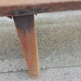 Old farm bench