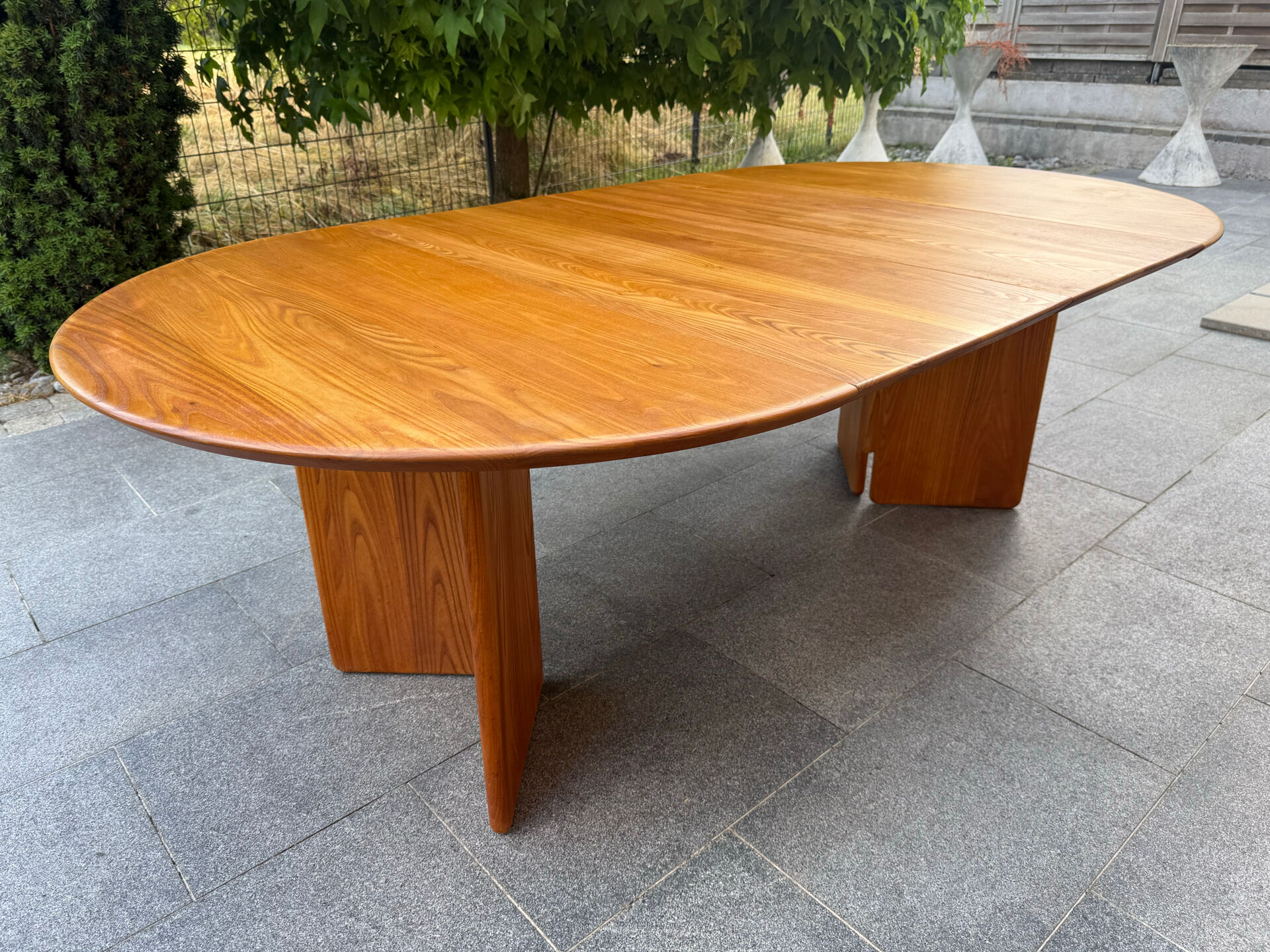 Scandinavian extendable dining table 1970