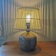 Lampe vintage en grès