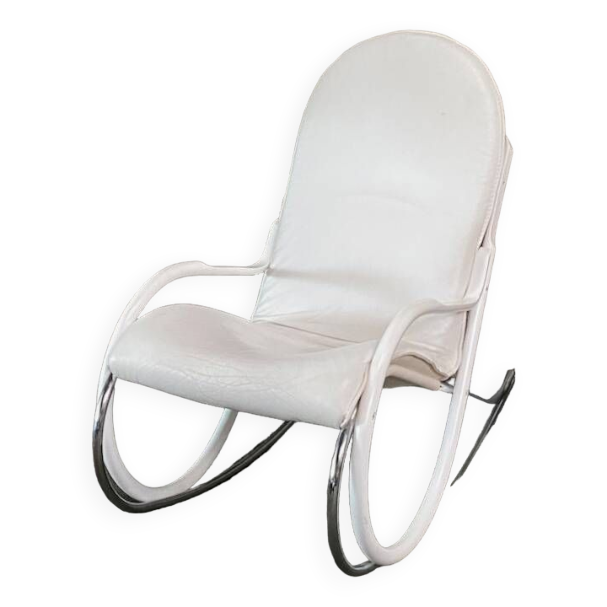 'nonna' rocking chair by paul tuttle for strässle int. (wk wohnen)- 1970's