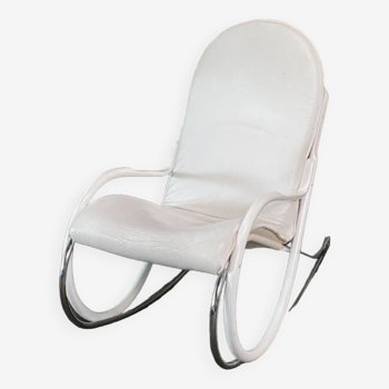 'nonna' rocking chair by paul tuttle for strässle int. (wk wohnen)- 1970's