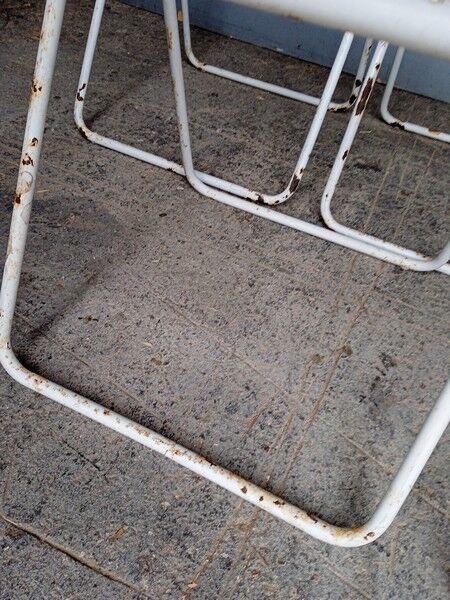 5 foldable chairs Emu Rio vintage ep 1970