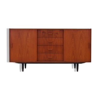Teak sideboard, Danish design, 1970s, production: Denmark