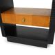 Art Deco bedside tables, 1930s, set of 2