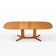 Vintage extendable dining table in beech wood