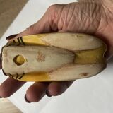 Vintage Provençal cicada handmade ceramic to hang.