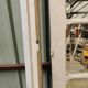 Pair of old haussmannian doors with bevelled mirrors