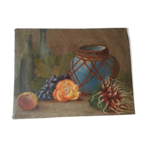 Huile sur toile