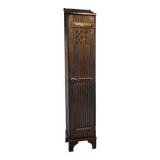 Vestiaire acier noir, une porte STRAFOR