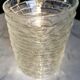 Lot de 10 coupelles anciennes en verre à facettes