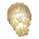 Murano glass ceiling light by Venini 1990