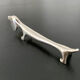 6 various animal knife holders in silver metal