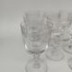 8 large Baccarat crystal glasses, early 20th century.