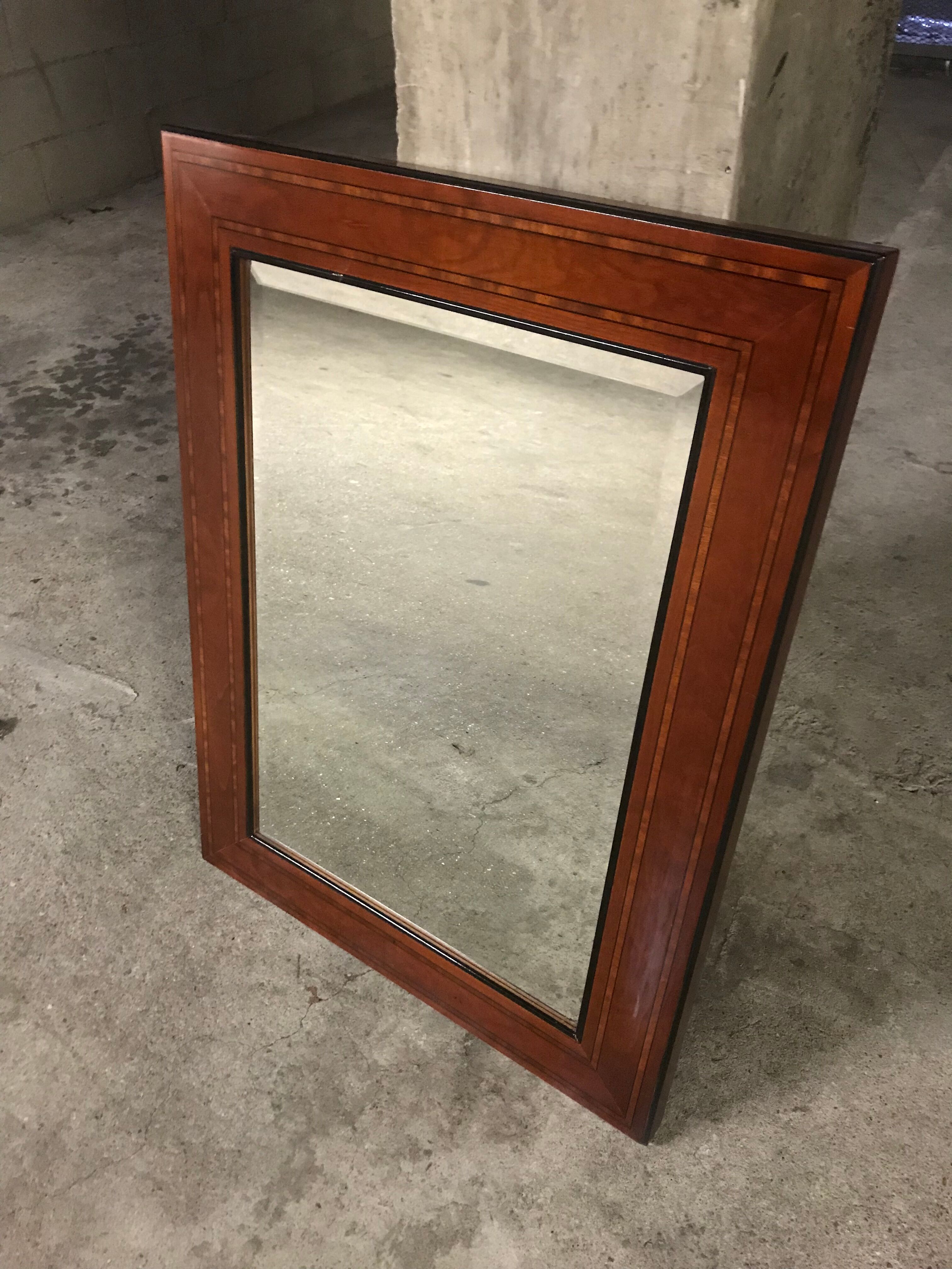 English style mirror wood 60x81cm