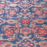 Tapis d'orient ancien fait main persan couloir bidjar 2,17 x 1,08 m