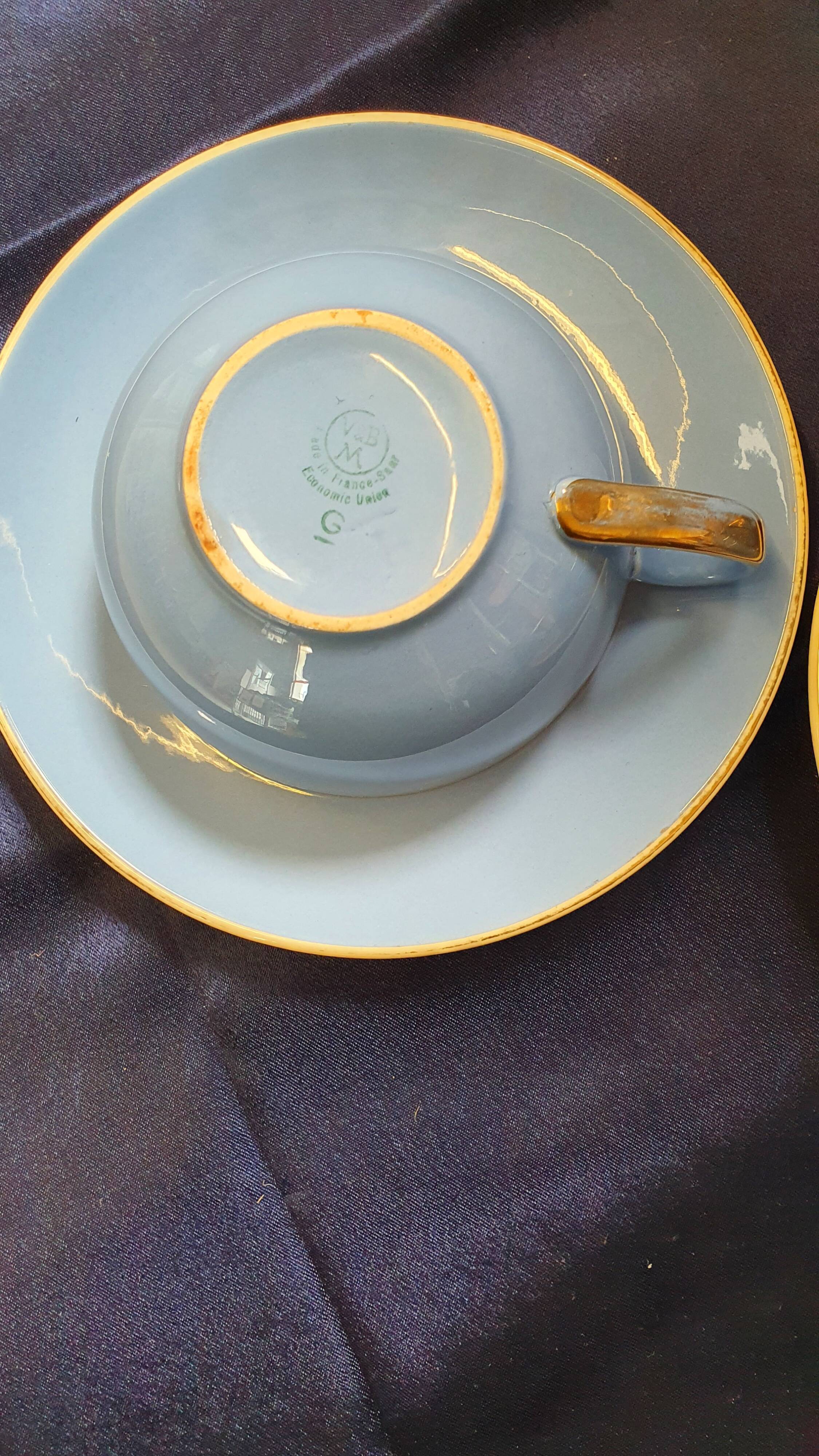 1 set of 2 cups and under cups Villeroy Boch you & me