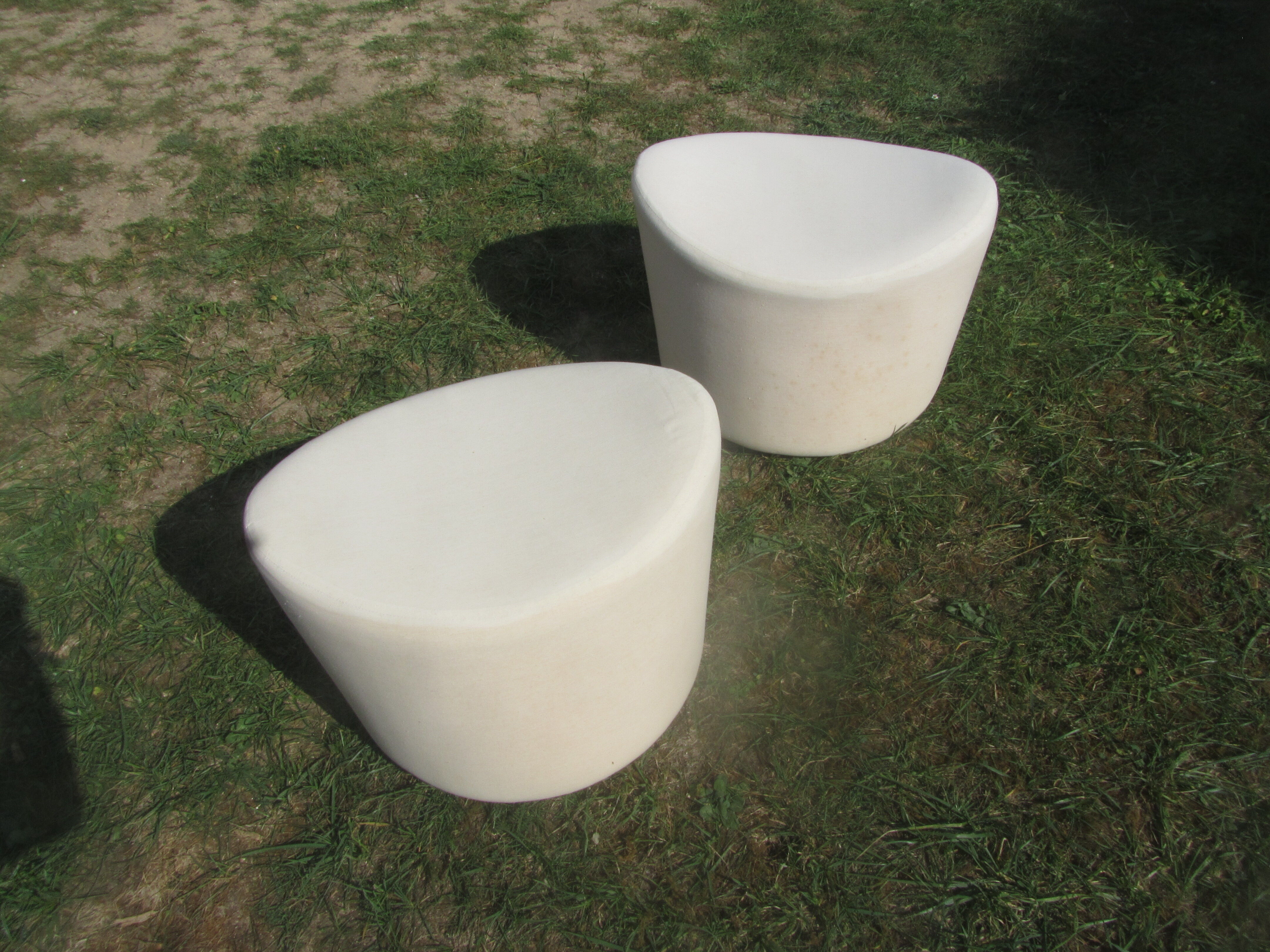 Tabourets, Ottoman Stockhom Ikea Rstinga swivels, removable Made in Poland