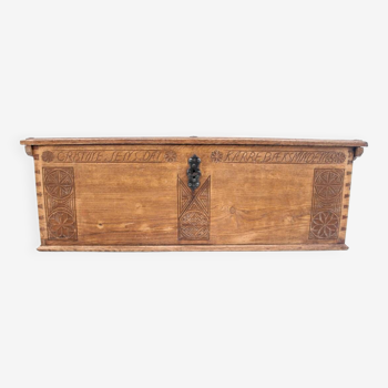 Antique chest, Northern Europe, 1765.