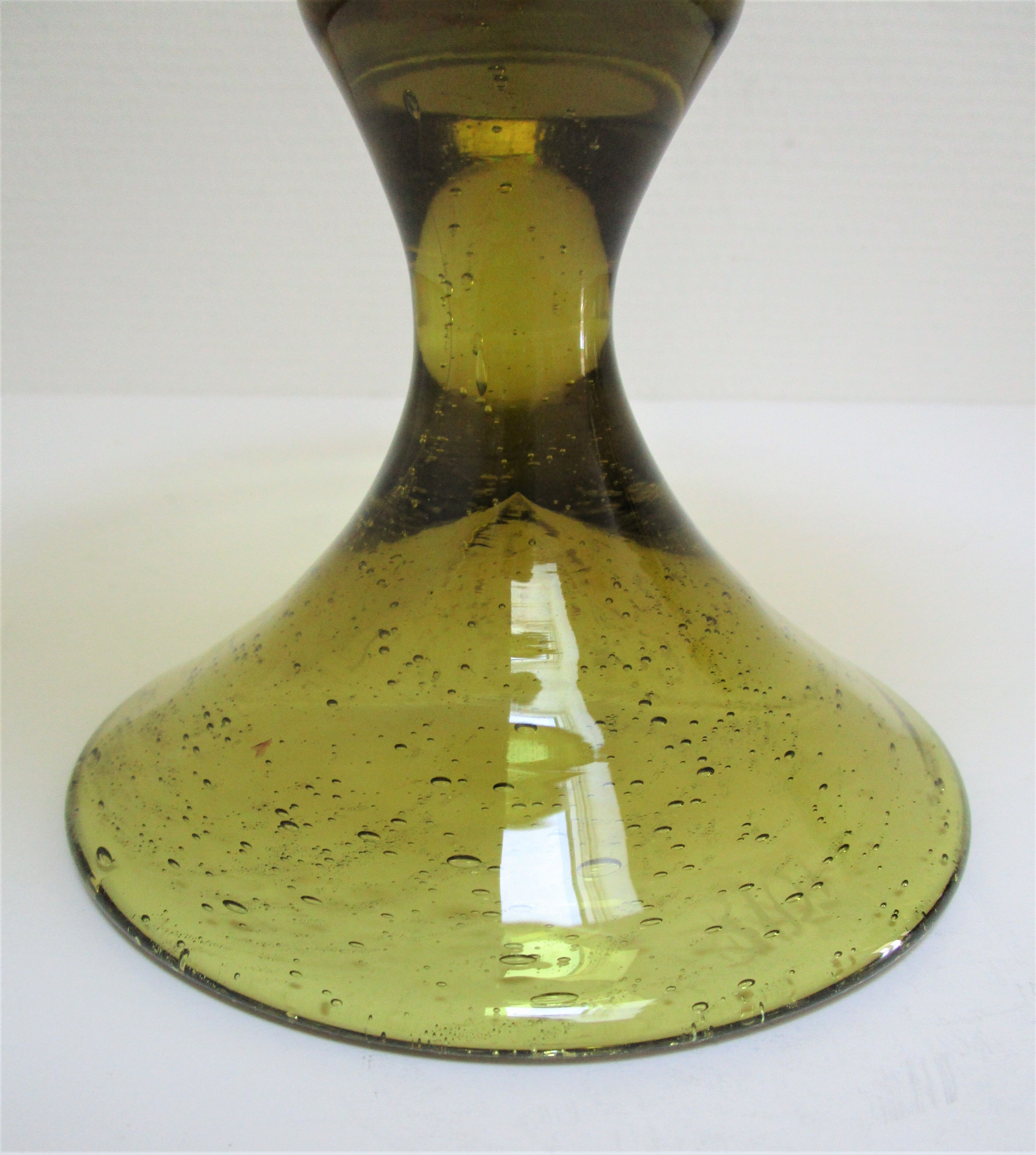 bubble glass vase Biot XL H 38 cm