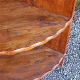 Brutalist oak notch from the 60s