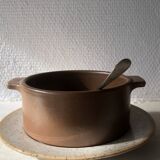 Stoneware plates and bowls set