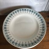 Ten old St Amand plates