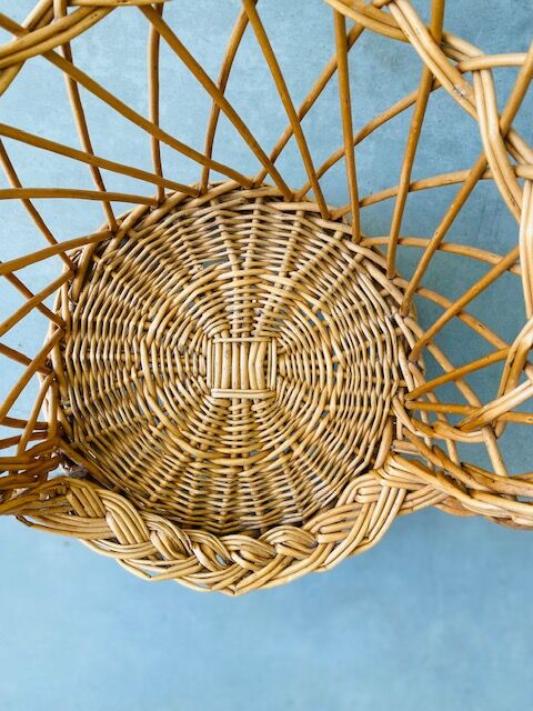 Rattan and wicker children's chair