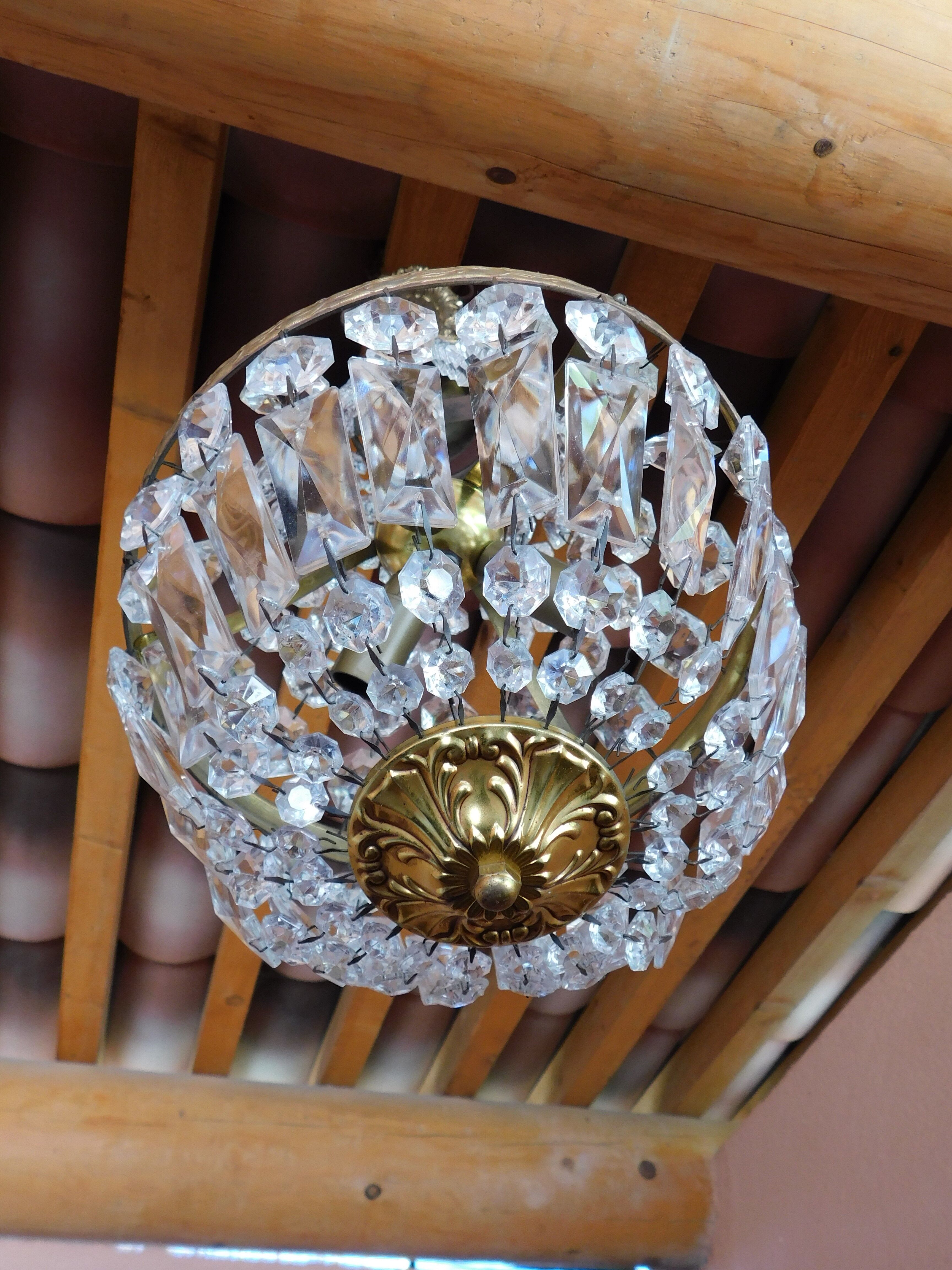 Hot air balloon chandelier - 25 cm