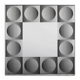 Optique art mirror in the style of victor vasarely