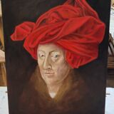 Oil painting - Art - portrait with a turban