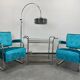 Extravagant Chrome Bauhaus Armchairs