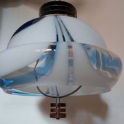 Lampe à suspension, Murano, années 1970.