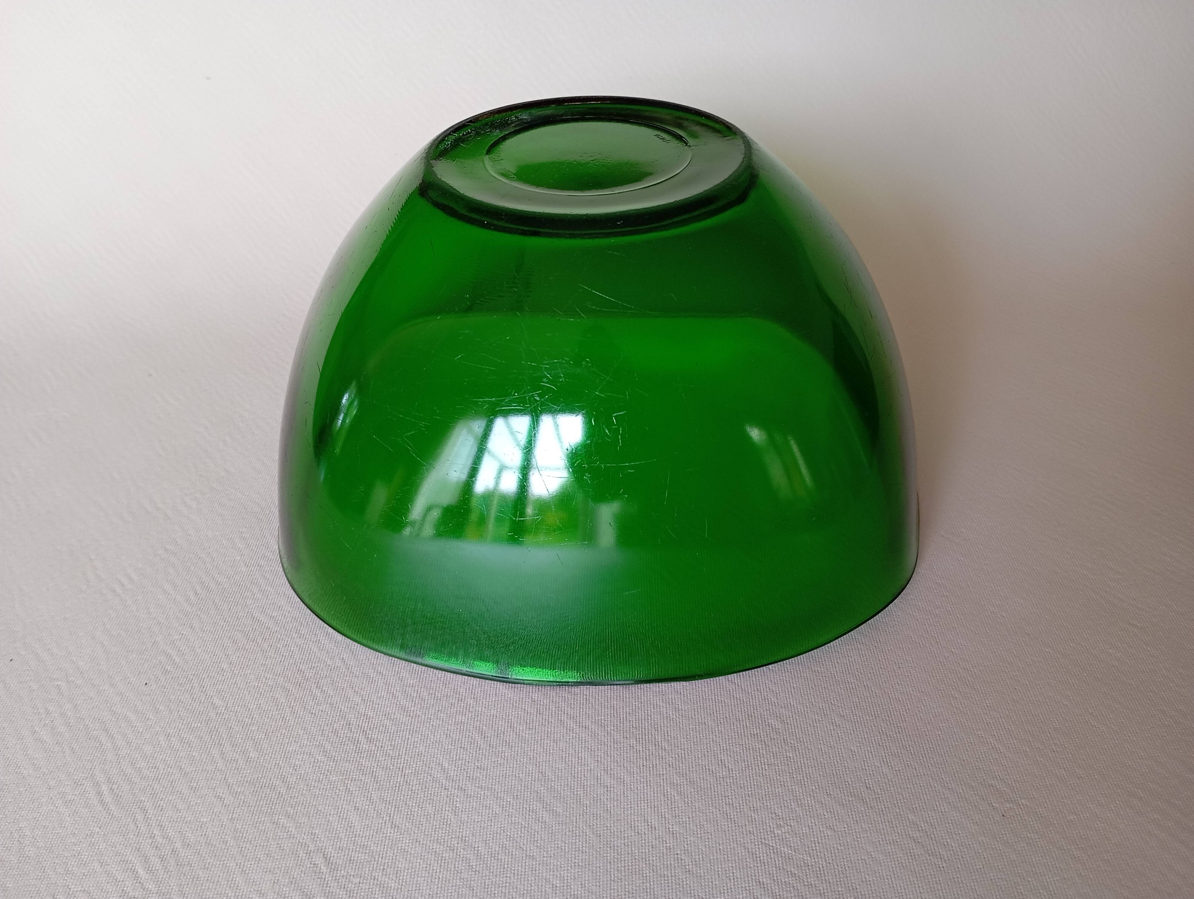 Vereco forest green salad bowl