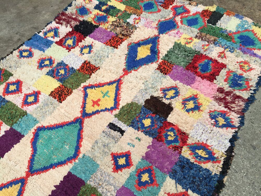 Carpet boucherouite - 250 x 135 cm