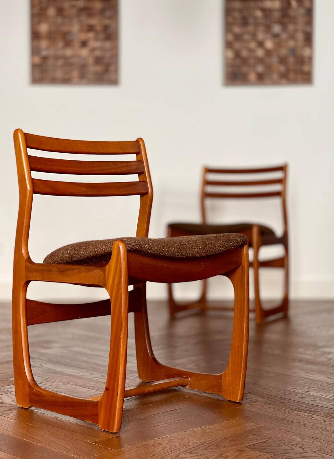 Pair of vintage Portwood chairs from the 60s/70s