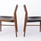 4 chaises vintage de Georg Leowald pour Wilkhahn, Allemagne, années 1960, teck