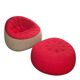 Armchair and Ottoman Pouf Set Cinna – Noé Duchaufour-Lawrance