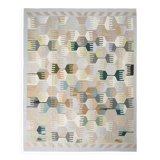 9x12 Kilim Pastel Tones Overisze Anatolian Flatweave Kilim Rug, 270x352 Cm