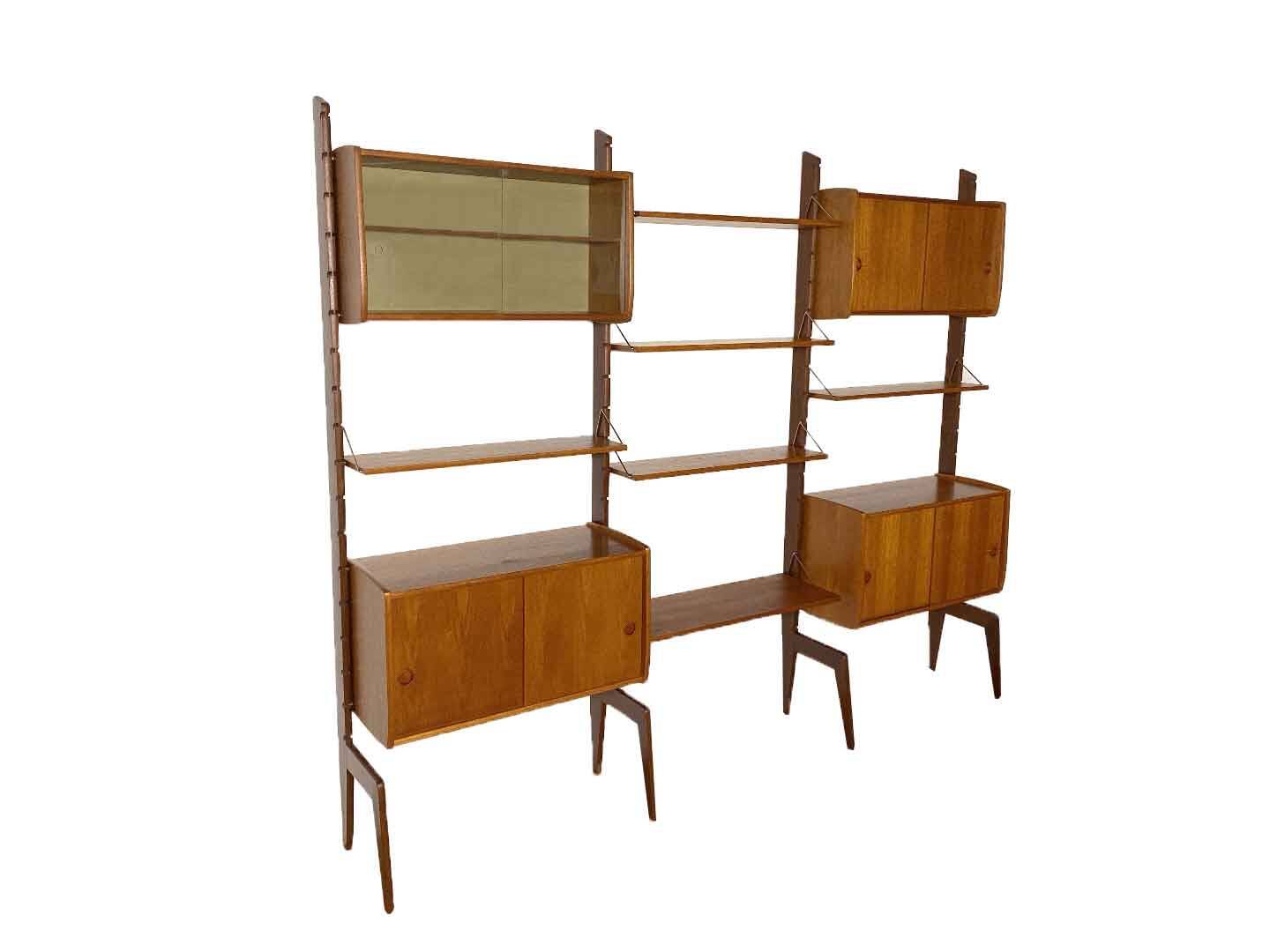 Ergo wall unit by John Texmon and Einar Blindheim for Blindheim Møbelfabrikk, Norway, 1960s
