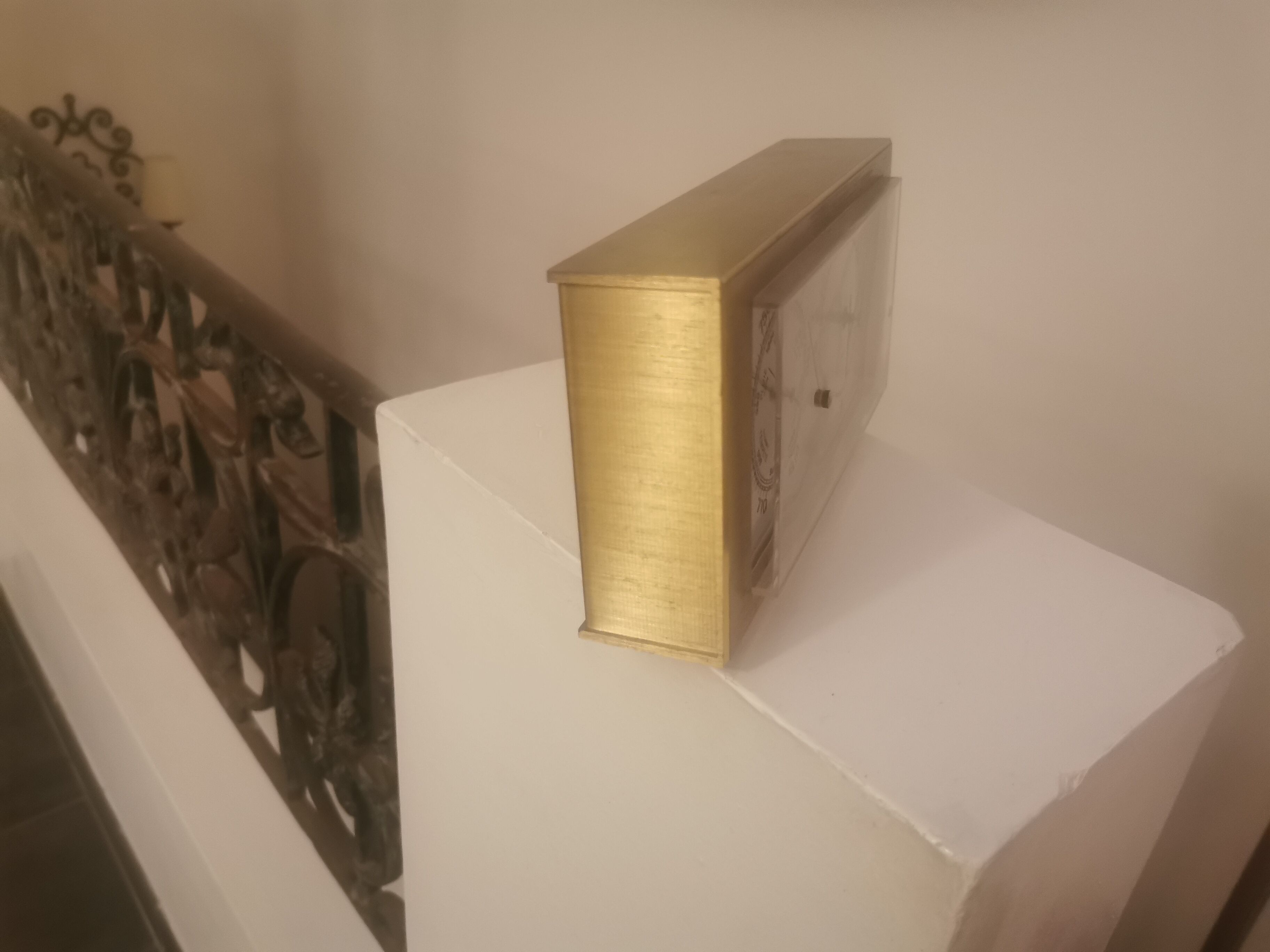 Vintage Lancel barometer pendulum