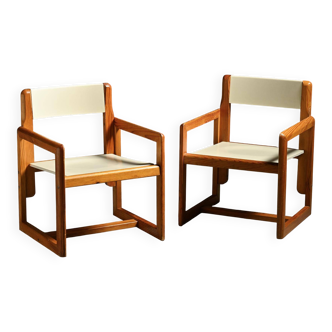 Paire de fauteuils par André Sornay, circa 1960