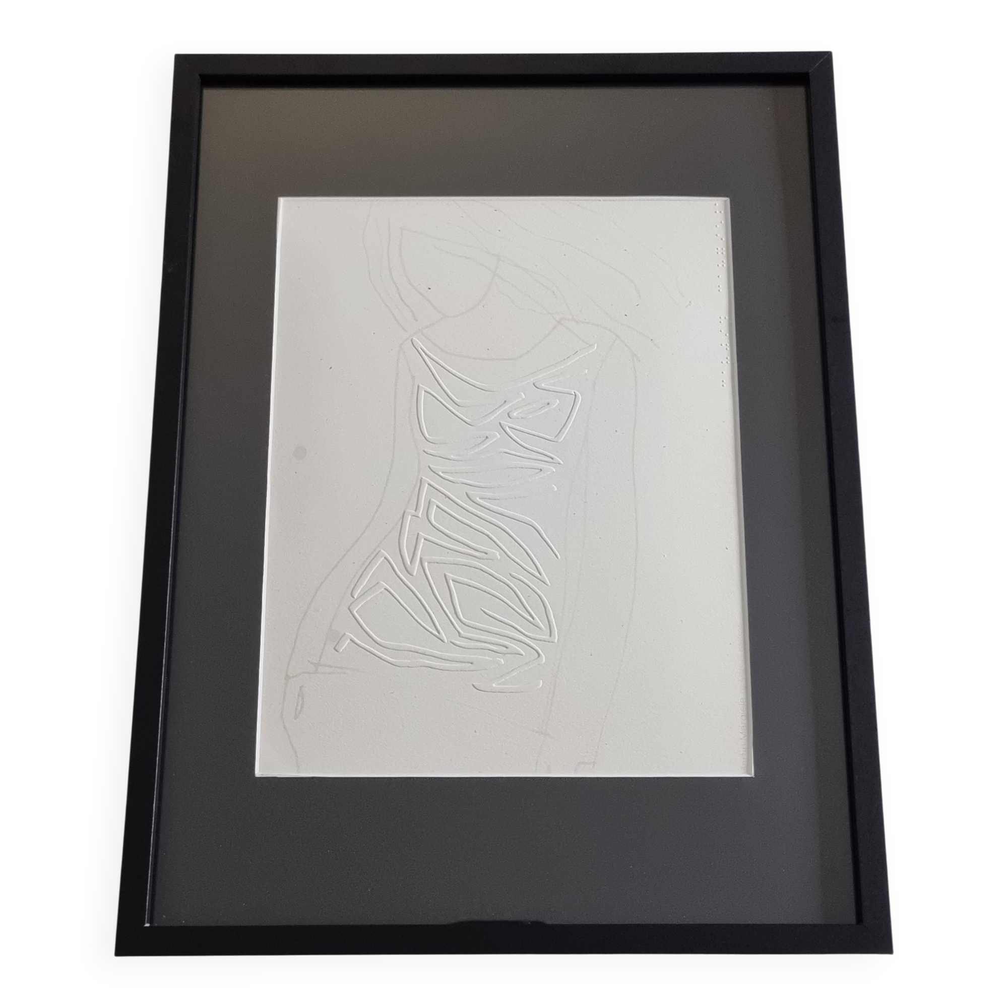 Martin Margiela – Visionaire No 11 “White”, 1994 – Framed relief artwork