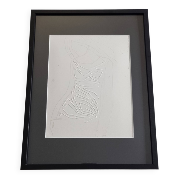 Martin Margiela – Visionaire No 11 “White”, 1994 – Œuvre en relief encadrée — Beyit