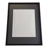 Martin Margiela – Visionaire No 11 “White”, 1994 – Framed relief artwork