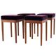 Set of 4 vintage stools 'Egglham'