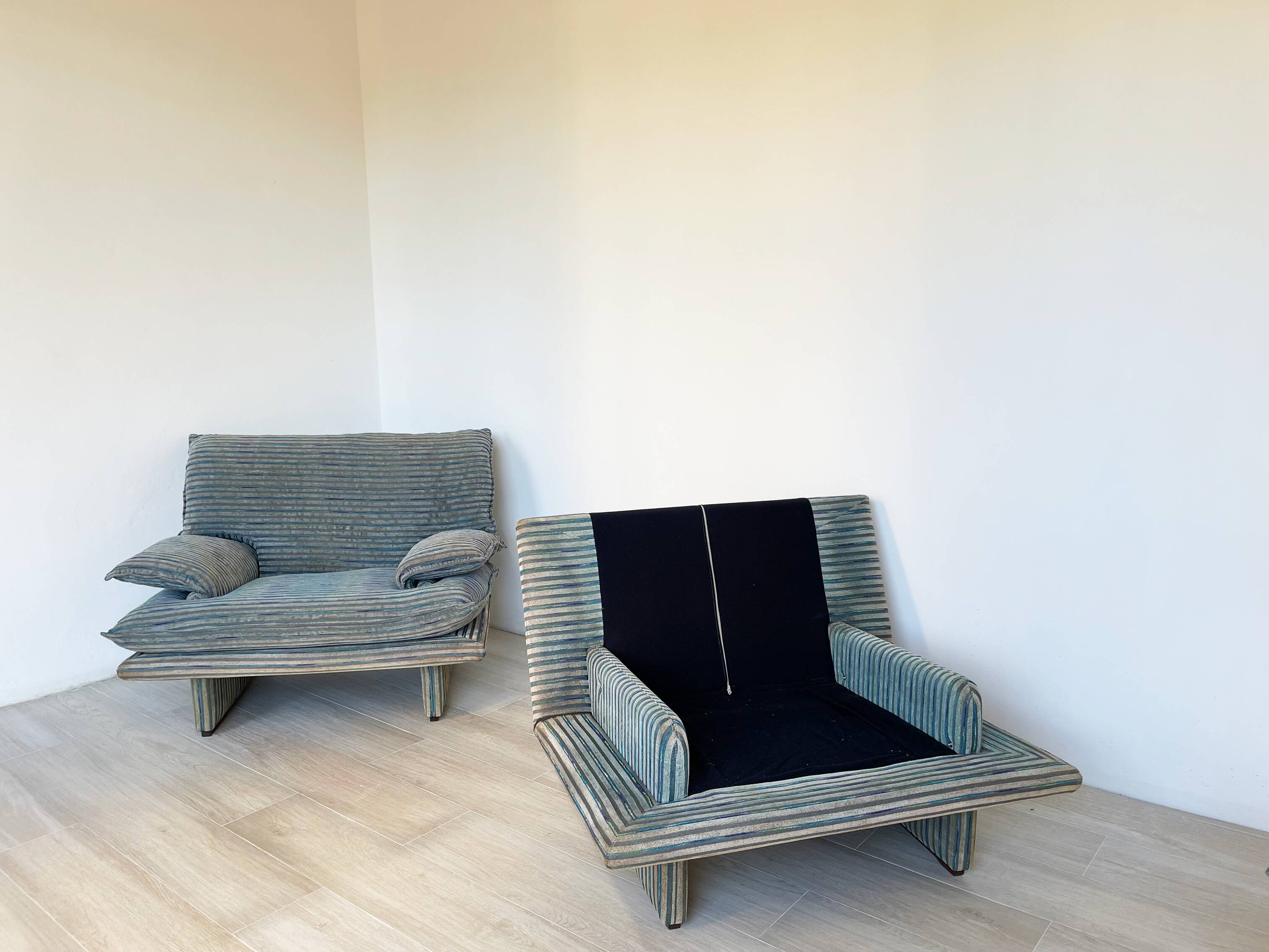 Fauteuil Grand Post Moderne des années 1980